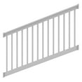 TTop Stair Rail Kit White with Square Balusters (8 ft. x 36 in