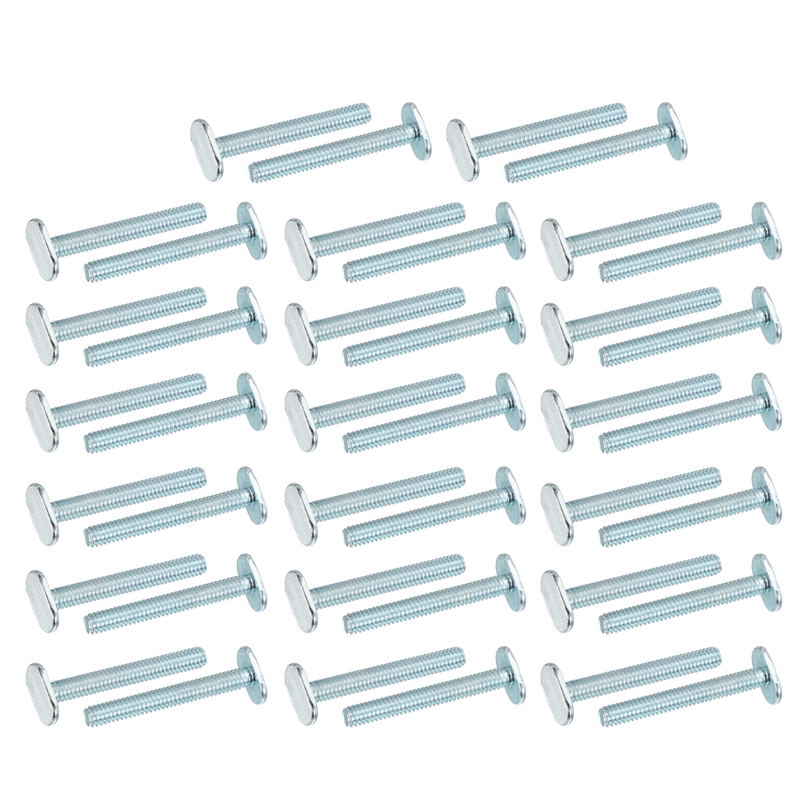 T Track Bolts, T-Slot Bolts Kayak Rail Bolt Accessories for Universal t Track Woodworking Jigs and Fixtures 40 1/4"-20x2"