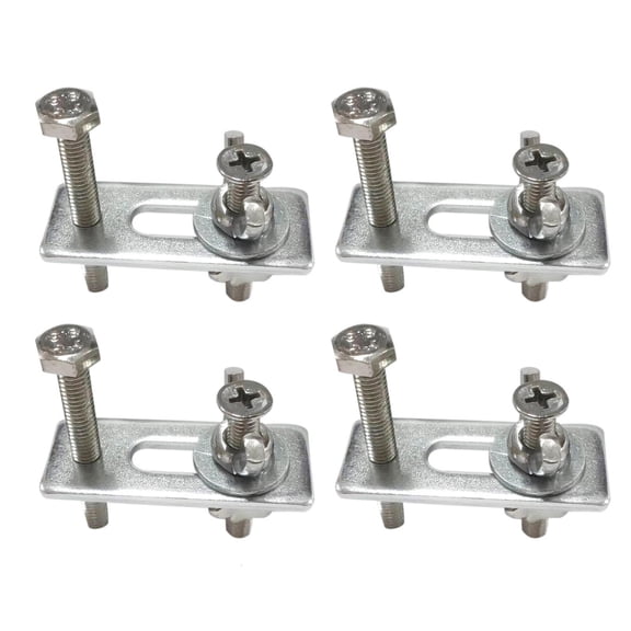 MOMOJIA M6 T-track Hold Down Clamp 4x Clamping Blocks Press Plate Chute for 3018 Series