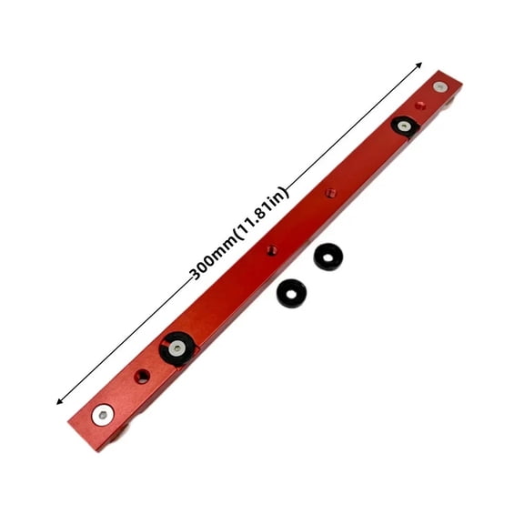 T Track Miter Bar Slider,Aluminium Alloy Miter Bar,Jig and Fixture Bar Slider Table Saw Gauge Rod ,High Precision