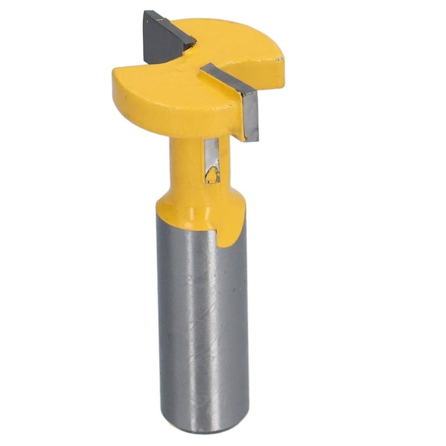T Track Slotting Cutter Straight T Slot Router Bit Wood Groove Milling