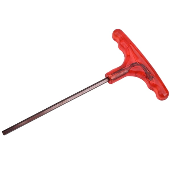 T-Type Inner Hex Wrench Mills Alloy Steel 2-10Mm Spanner Hand Tool Nut Driver For Automotive Repairs Machinery Maintenance 5Mm Fangkenuo