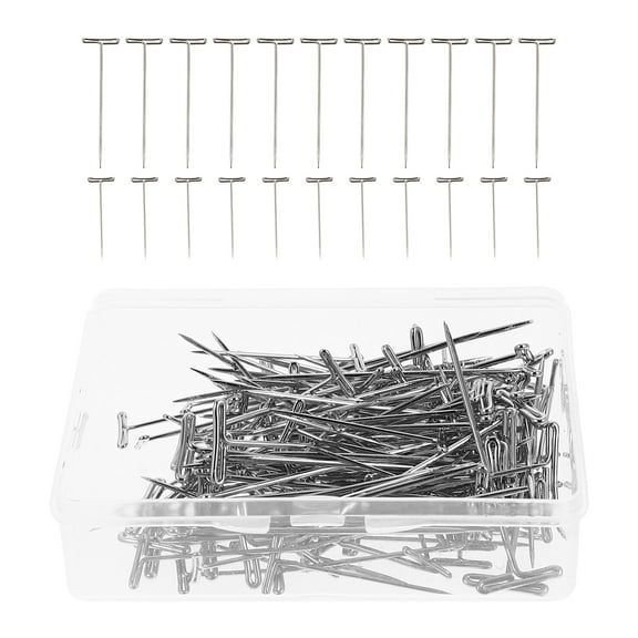T-Type Register Pin Daily Use Blocking Knits Clothing 150 Pcs Portable Stainless Steel Crochet Needles Wig