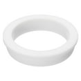 thumbnail image 1 of T Type Rubber Grommet Mount Dia 73.6mm ID 63mm Seal Protection Flexible Hole Plugs for Cable Pipe White, 1 of 5