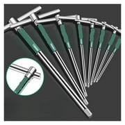 T Type Torx Screwdriver Hex Torque Wrench Chrome Hexagonal Spanner Rod Tool Extended T-Socket