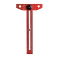thumbnail image 1 of T Type Woodworking Ruler Scriber Marking Line Ruler Marking Positioning Scribing Ruler Layout Measuring Tools, 1 of 10