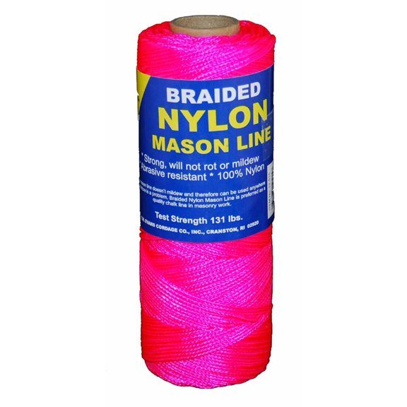 T.W . Evans Cordage #1 BRAIDED NY MASON LINE 1000' PINK