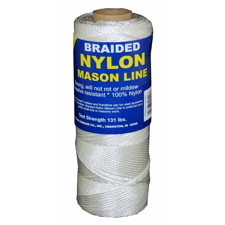 t.w . Evans Cordage 12-250 Number-1 Braided Nylon Mason Line, 250-Feet