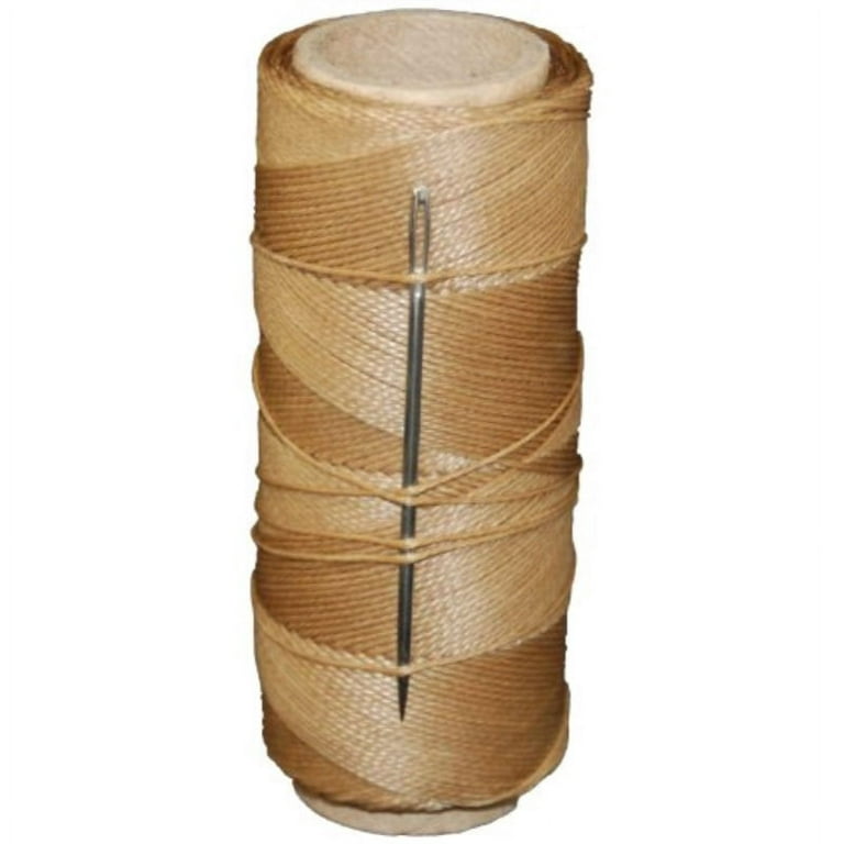 t.w . Evans Cordage 11411 2-Ounce Wax Sail Kit with Needle Brown