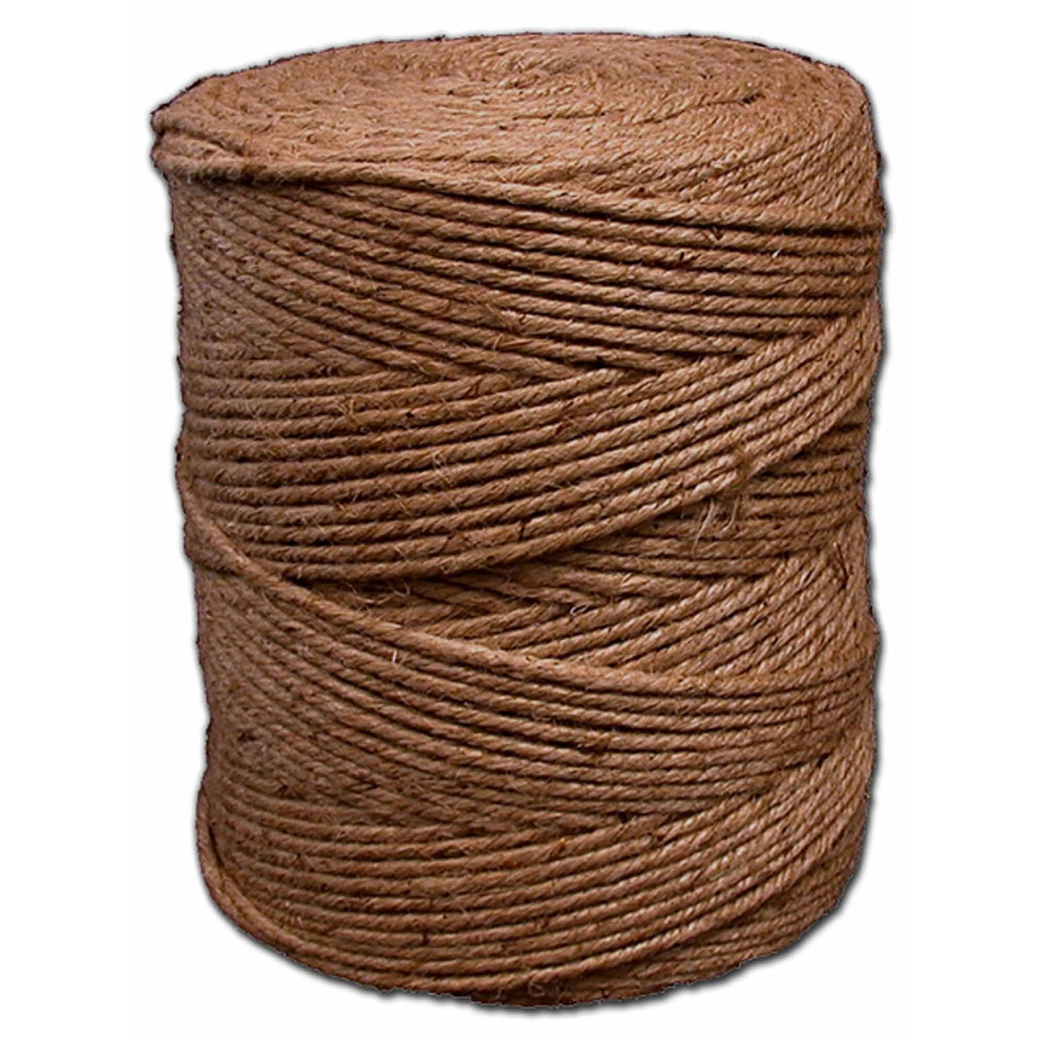 T.W. Evans Cordage 13-210 2 Poly 28 Jute Twine 10 Pound Tube