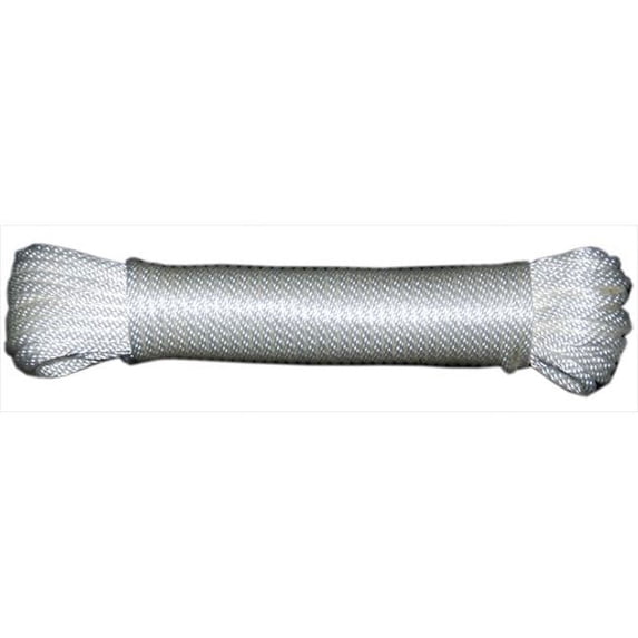 T.W. Evans Cordage .1875 in. x 50 ft. Solid Braid Nylon Rope Hank