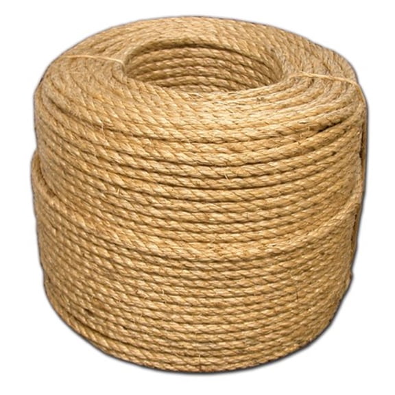 T.W. Evans Cordage 24-005 .625 in. x 600 ft. Grade Number 1 Manila Rope