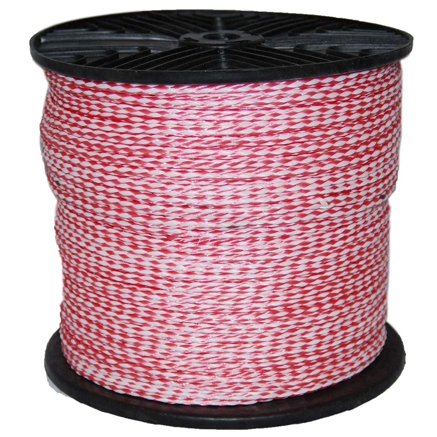 Poly Pro Rope Crimp T.W. Evans Cordage 27-307 .25 in. x 1000 ft. Hollow Braid Polypro Rope ...