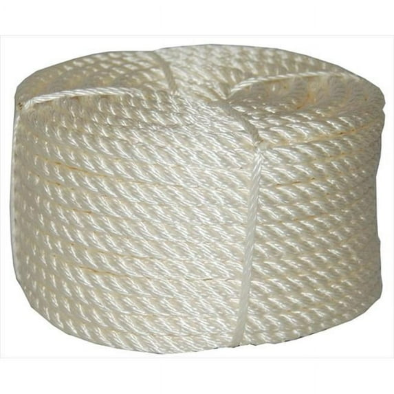 T.W. Evans Cordage 32-044 .3125 in. x 100 ft. Twisted Nylon Rope Coilette