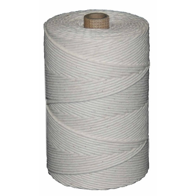 T.W. Evans Cordage  Number 4.5 Polished Beef Cotton Twine with 2 Pound Tube with 950 ft.