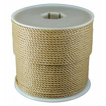 T.W. Evans Cordage 43710 .25 in. x 600 ft. Twisted Polypro in Brown