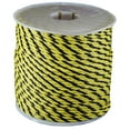 thumbnail image 1 of T.W . Evans Cordage 3/8" X 600' YELLOW & BLACK TWISTED POLYPRO ROPE, 1 of 1