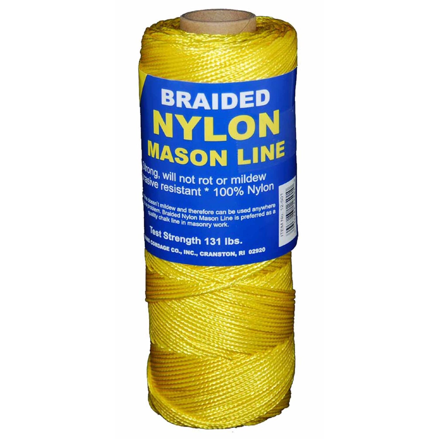Mason Line Riggers T.W. Evans Cordage Number 1 Braided Nylon Mason Line with 500 ft. in ...