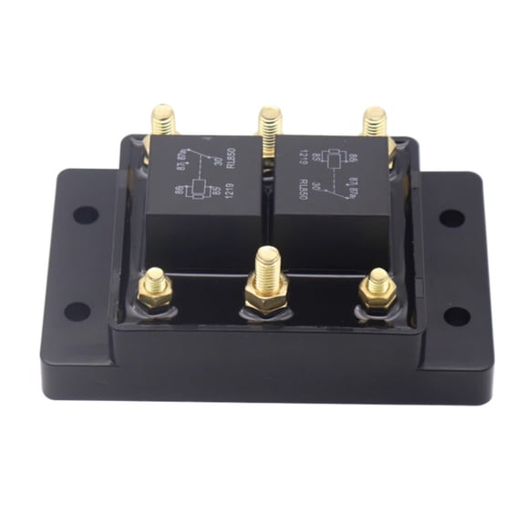 T XR4822 Forward And Reverse Relays Module For Tarp Or Winch Motor Snow Plow Lift DC12V 50A Polarity