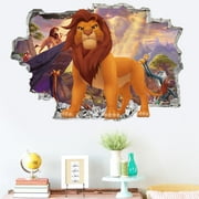 T-Yu Lion King Wall Stickers Vinyl Murals