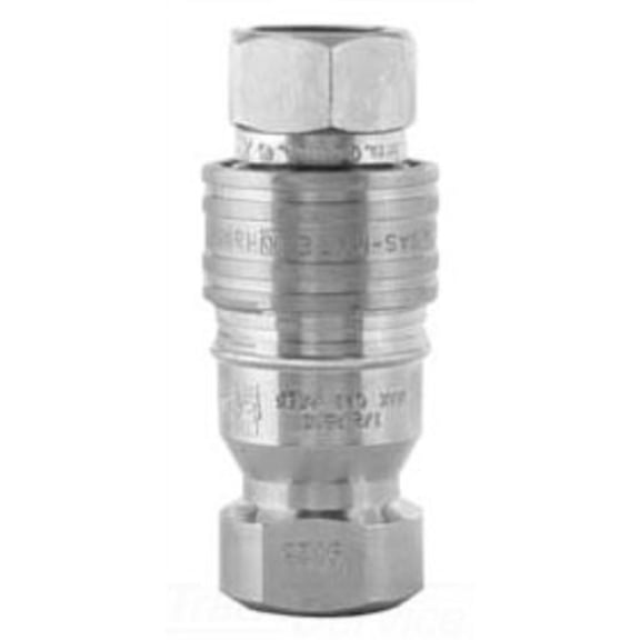 T&S BRASS AW-5B WATER APPLIANCE CONNECTOR, 3/8 NPT QUICK DISCONNECT