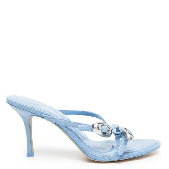 T by Alexander Wang Dome 85 Water Snake Slide Sandals, Brand Size 38 ( US Size 8 )