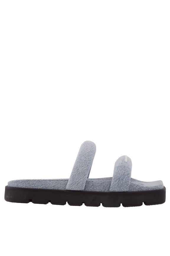 Jay Denim Flatform Sandals, Brand Size 35 ( US Size 5 )
