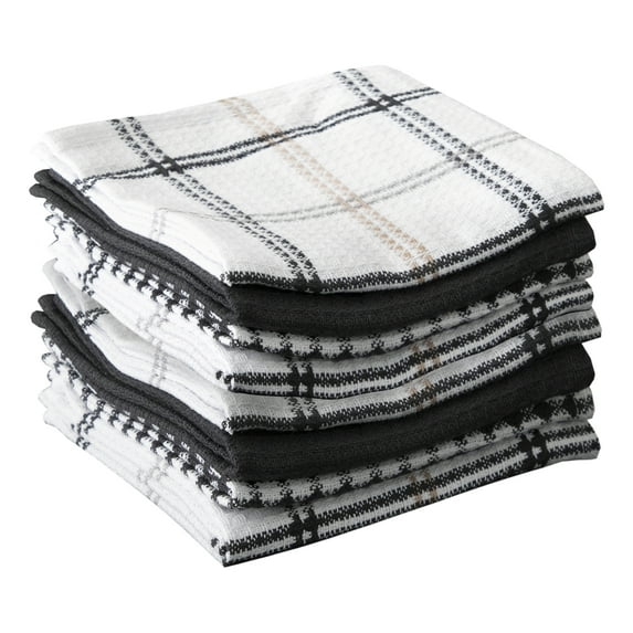 T-fal 8 Piece Flat Waffle Kitchen Dishcloth Set