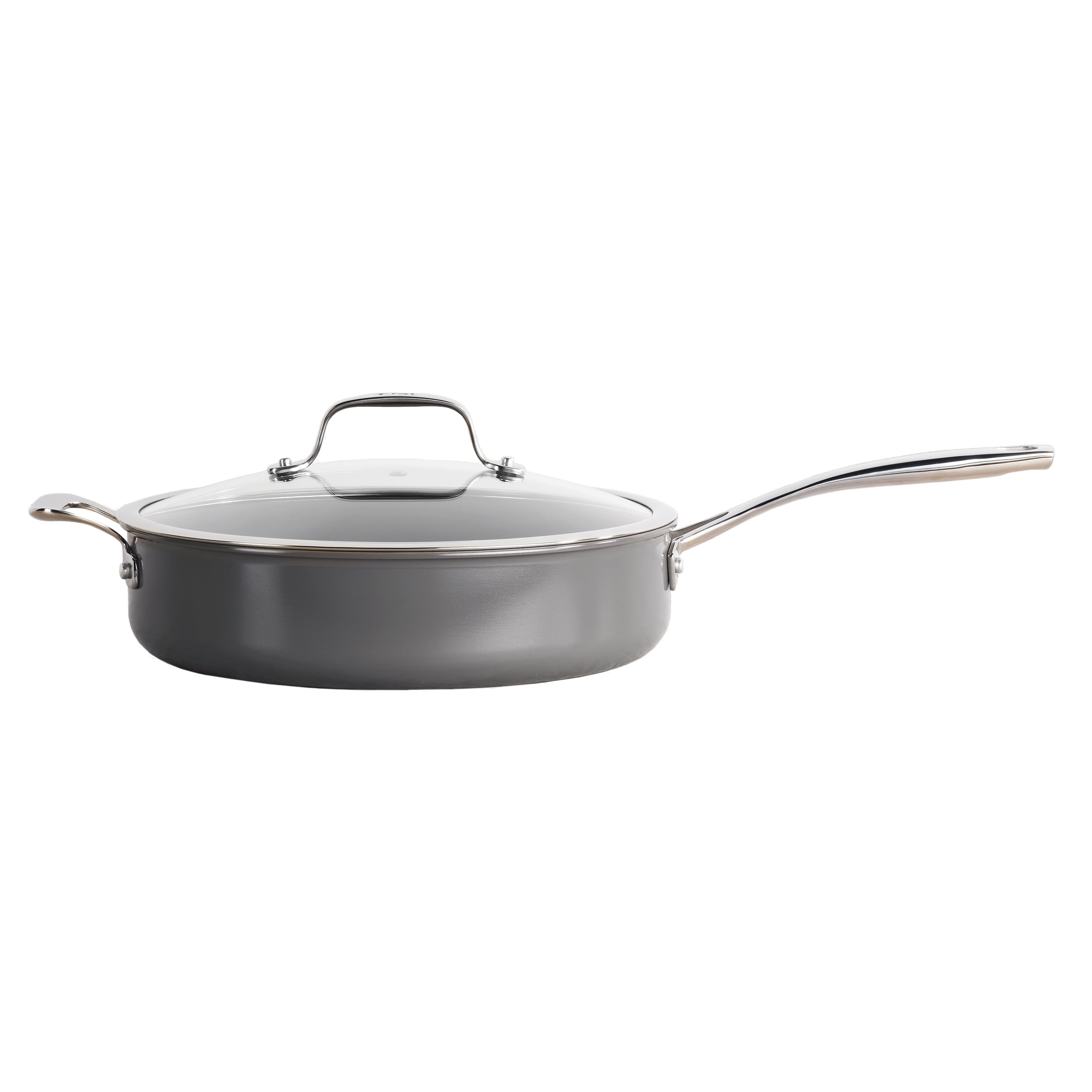T-fal 5.5 Quart Gray Ceramic Nonstick Jumbo Cooker