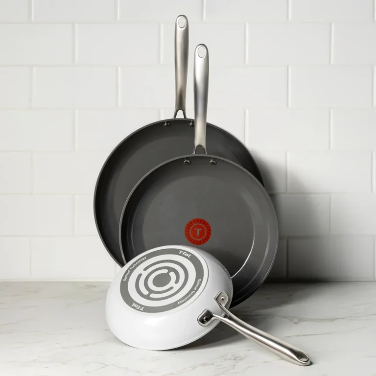 T-Fal Ceramic Non-Stick Frypan Set, 3 Piece - Walmart.com