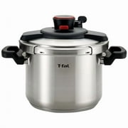 T-fal Clipso Pressure Cooker, Stainless Steel, 6.3 Qt, Silver