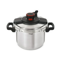 T-fal Clipso Stainless Steel 8 Qt. Pressure Cooker, Silver