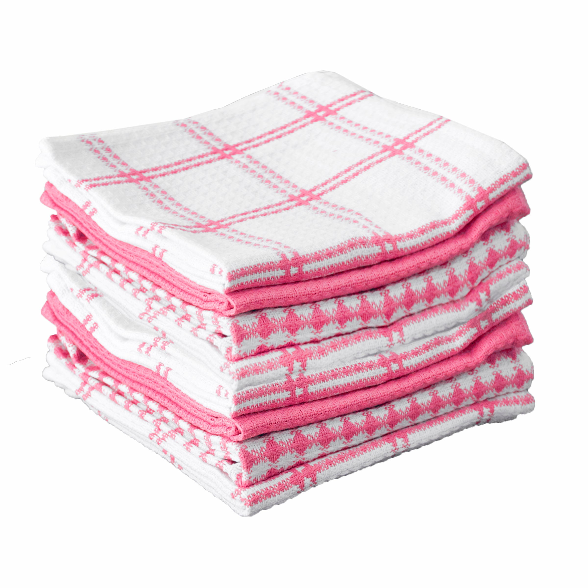 Walmart sales :  T-fal Coordinating Flat Waffle Weave Dish Cloth, Eight Pack, Pink
