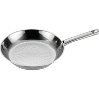 T-fal E76007 Performa Stainless Steel Dishwasher Safe Oven'safe Fry Pan Saute Pan Cookware, 12-Inch, Silver