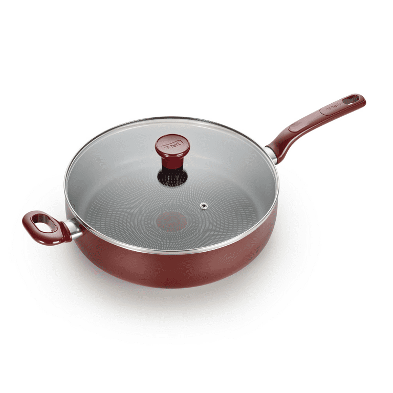 T-fal Easy Care Nonstick Fry Pan, 12 inch, Red