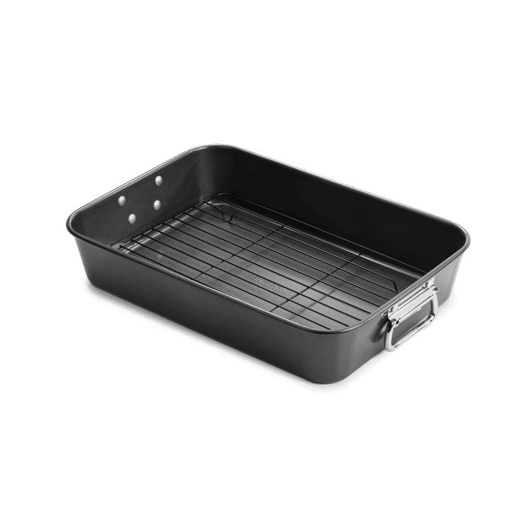 T-fal Easy Care Nonstick Cookware, Roaster with Rack, 10 x 15 inch