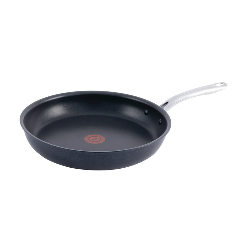 Professional Saute Pan, Non-Stick, Black, 12-In.