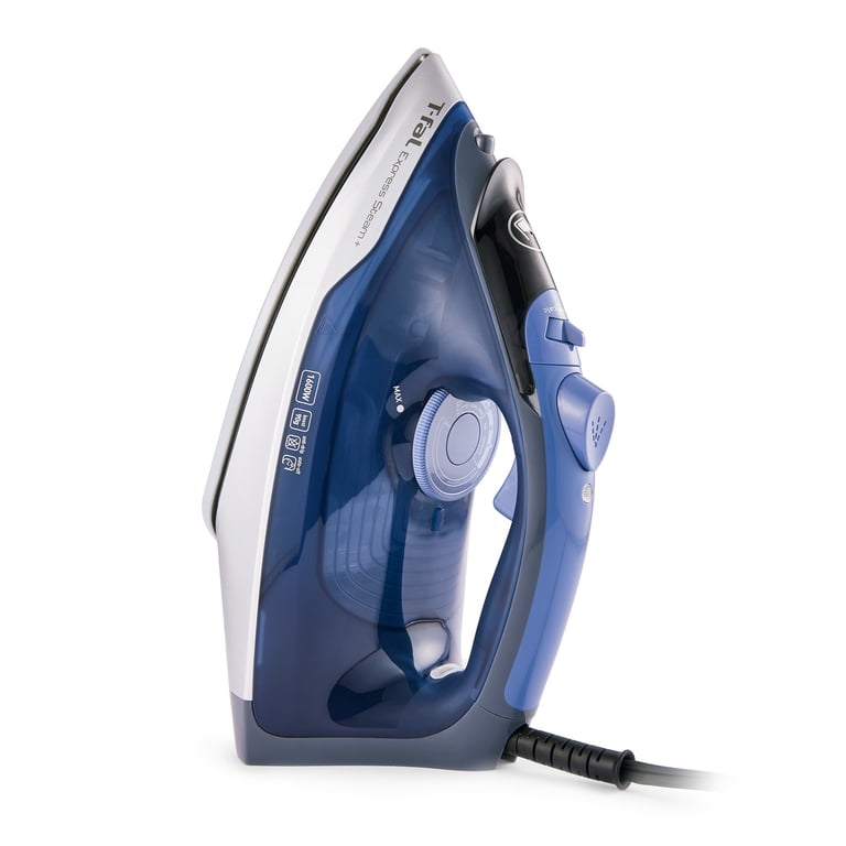 T-fal, Steam Iron, Durilium AirGlide Soleplate, Dark Blue
