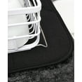 thumbnail image 1 of T-fal Microfiber Dish Drying Mat Reverses to Mesh, 2 Piece Set, Black, 1 of 7