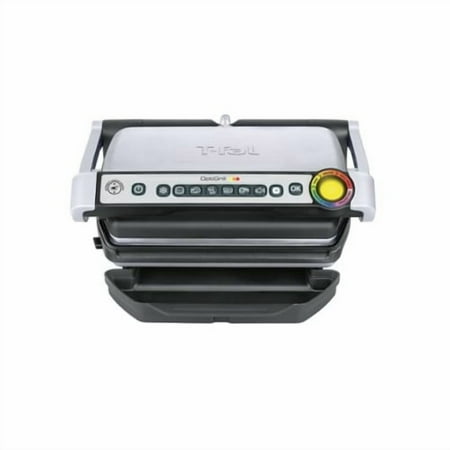 T-fal Opti Indoor Grill with Removable Plates & Precision Grilling Technology