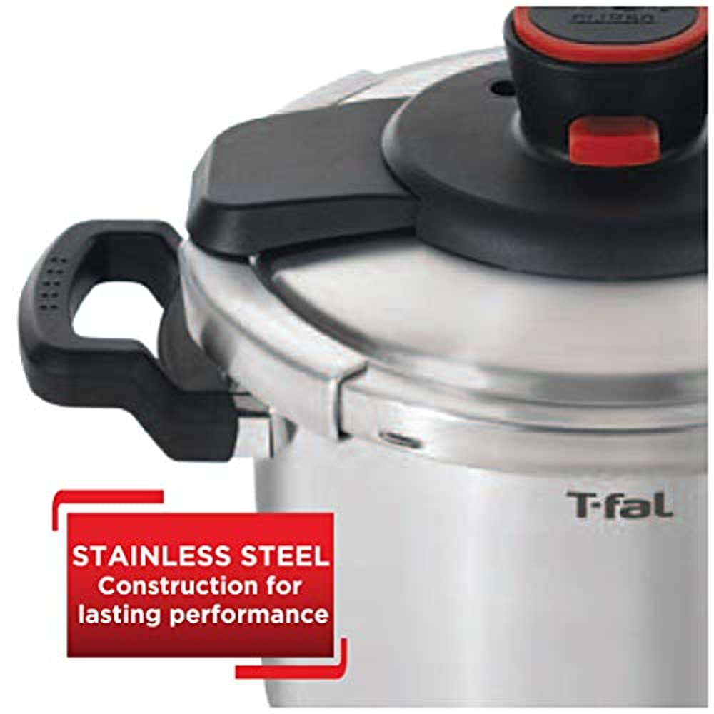Tefal Pressure Cooker Actic Cook Simply with Timer IH Compatible 4L P4330475