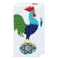 thumbnail image 1 of T-fal Double Sided Print Kitchen Dish Towels, 2-pack, Rooster, 1 of 7