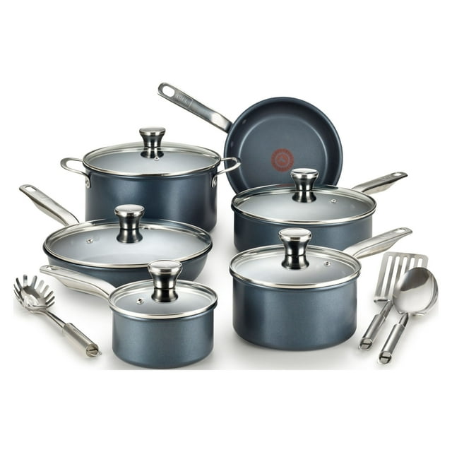 Tfal Platinum Nonstick 14piece Cookware Set, Endurance Collection