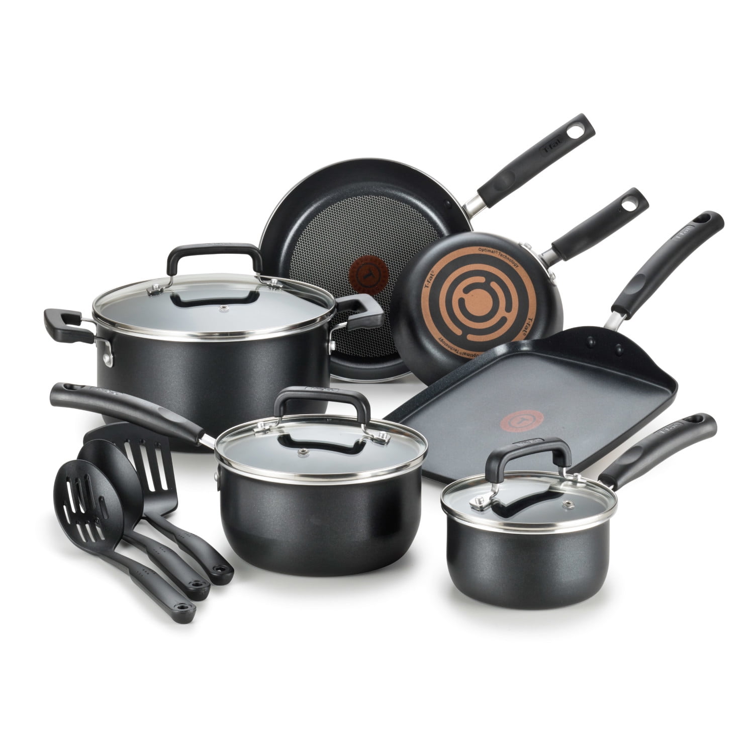Shineuri 4 Pieces Removable Handle Cookware Stackable Pots and Pans Set, Nonstick Pot and Pan Set for Home & Camping, Dishwasher/Oven Safe - 2qt