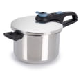 thumbnail image 1 of T-fal Secure Trendy 6.3 Quart Stainless Steel Pressure Cooker, 1 of 7