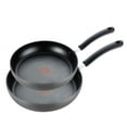 thumbnail image 1 of T-fal Ultimate Hard Anodized Non-Stick 2 Piece, 10 inch and 12 inch, Fry Pan Cookware Set, Grey, 1 of 9