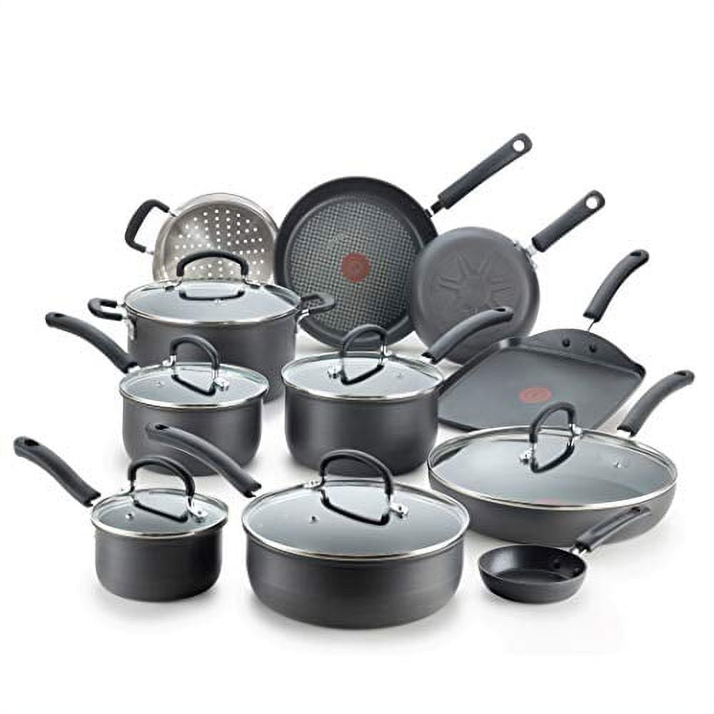 T-Fal Ultimate Hard Anodized 10-In. Covered Deep Sauté Pan