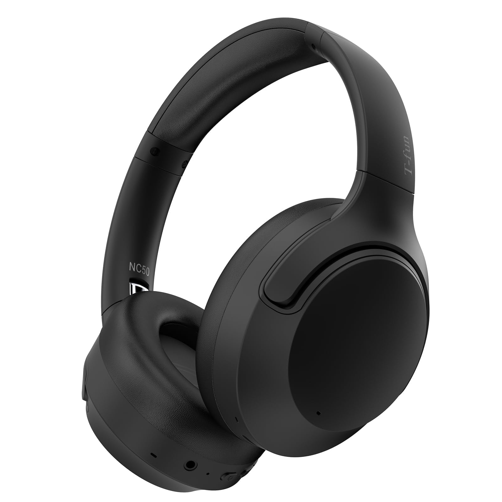 T-fun NC50 Hybrid Active Noise Cancelling Headphones Wireless Bluetooth ...