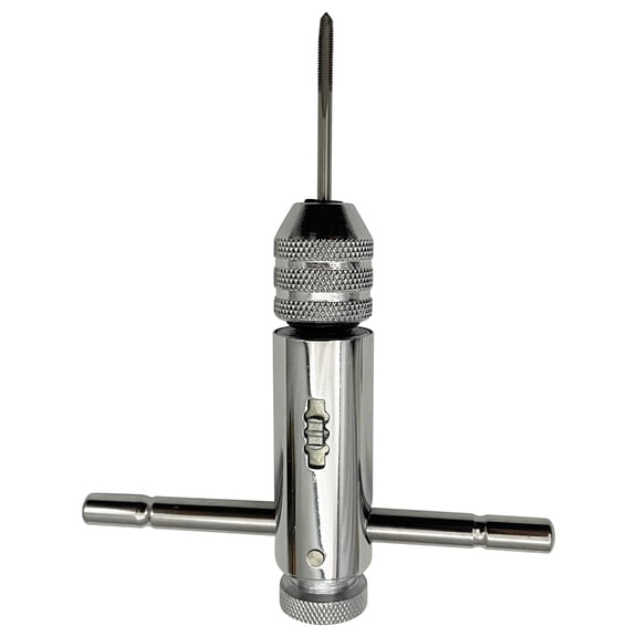 T-handle Tap Wrenches M3-M8 Hand Screw Thread Metric Ratchet Tap Holder Wrench