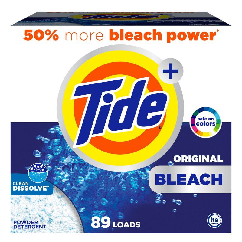 T-ide Original Plus Powder Laundry Detergent - 89 Loads/129oz